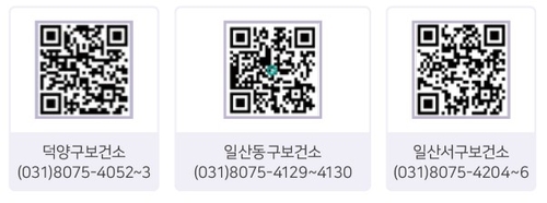 고양특례시 금연 상담 등록 QR코드