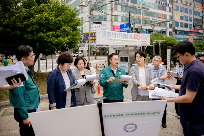 남양주시의회 자치행정위원회 16일 2025년도 공유재산관리계획 수시4차안 심사 대비 현장방문 실시