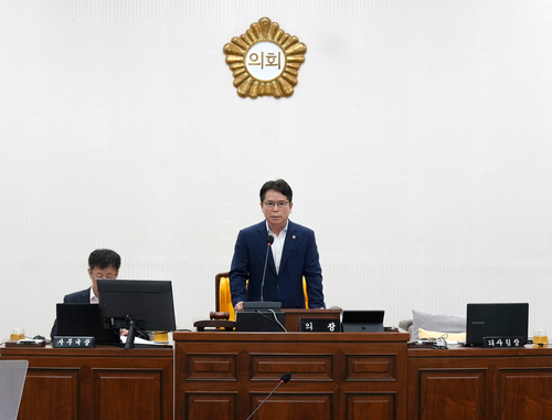 금광연 하남시의회 의장