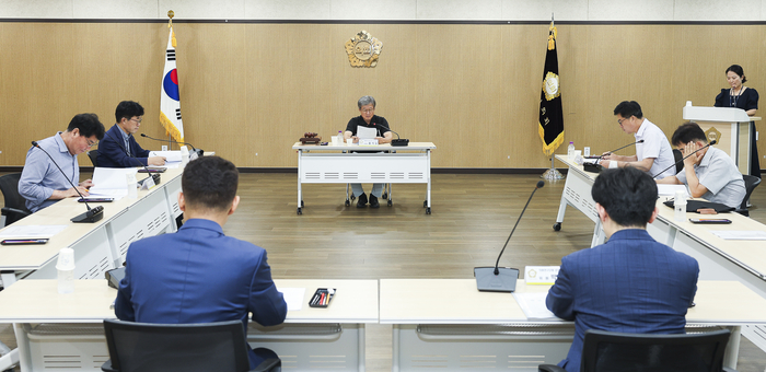 의왕시의회 29일 의원연구단체 운영심의위원회 개최