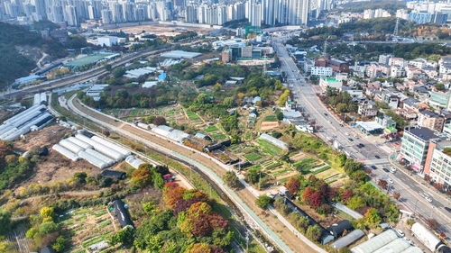 의왕시 청계2지구 전경
