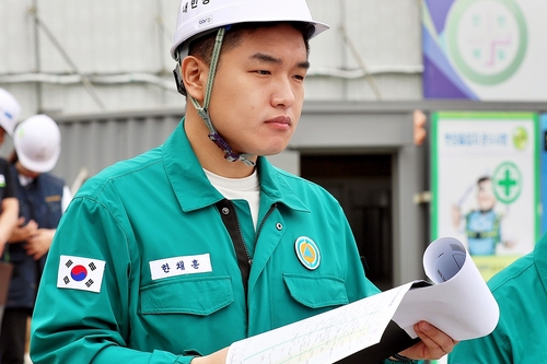 한채훈 의왕시의회 의원 7월29일 의왕시 문화예술회관 공사 현장 방문