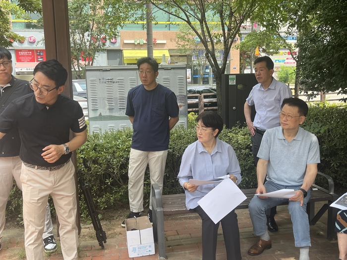 김학영 고양특례시의회 의원 7월30일 가좌공원-한별어린이공원 환경개선 추진 현황 점검