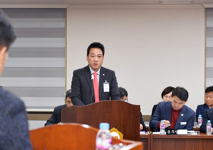 황선호 양평군의회 의장 군정 질문