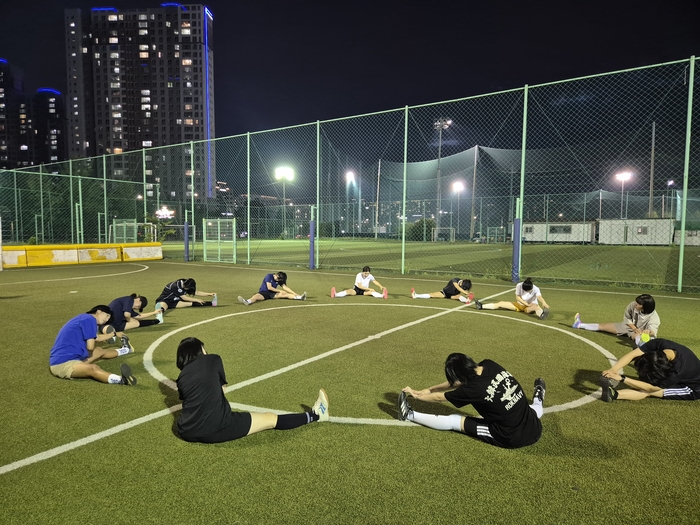 남양주시 '휴먼북 여성 풋살&축구 강좌' 현장