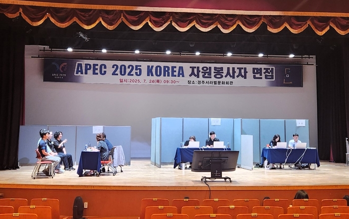 APEC 경주회의, 전국 254명의 자원봉사자가 품격 더한다