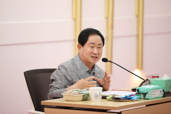 주광덕 남양주시장 대학생 플래너즈 '15기 하계 정기총회 및 워크숍' 특강
