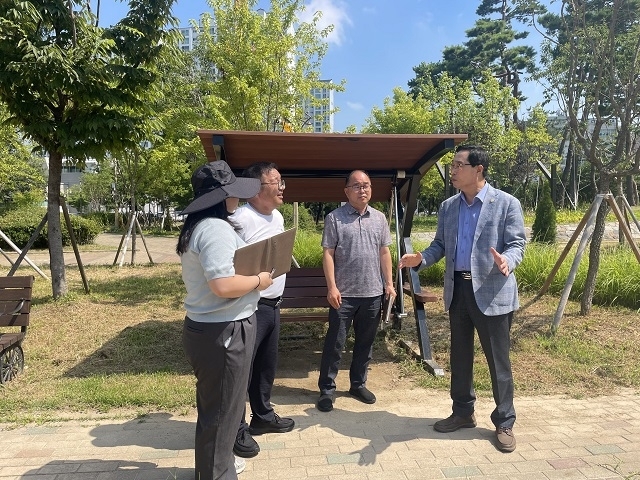 최종오 익산시의원, 무더위 속 현장 찾아 시민들 의견 청취