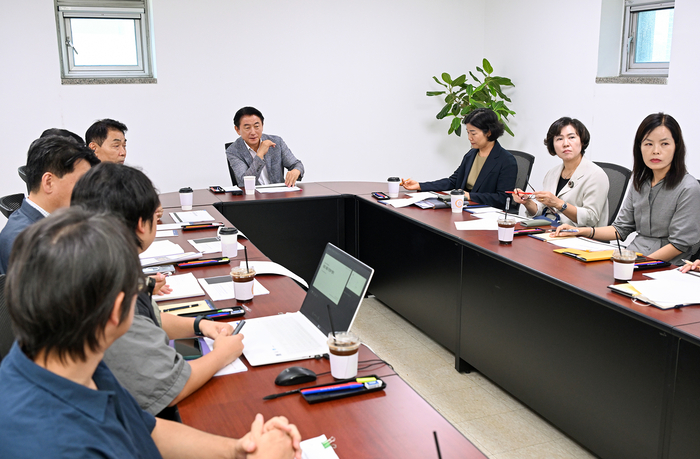 김동근 의정부시장 6일 제40회 회룡문화제 준비 상황 중간점검