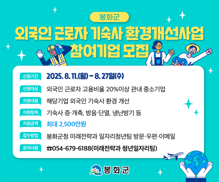 외국인근로자기숙사환경개선사업