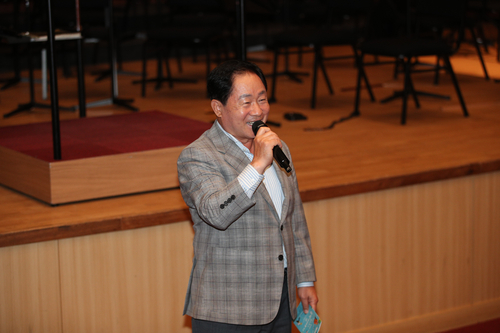주광덕 남양주시장 12일 ㈜경기DN오케스트라 '언니 오빠가 들려주는 음악이야기Ⅲ' 연주회 주재