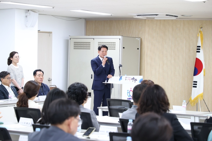 최대호 안양시장 11일 청소년 참여예산 제안발표대회 주재
