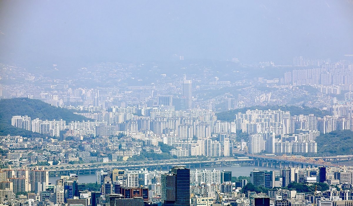 서울 아파트 모습