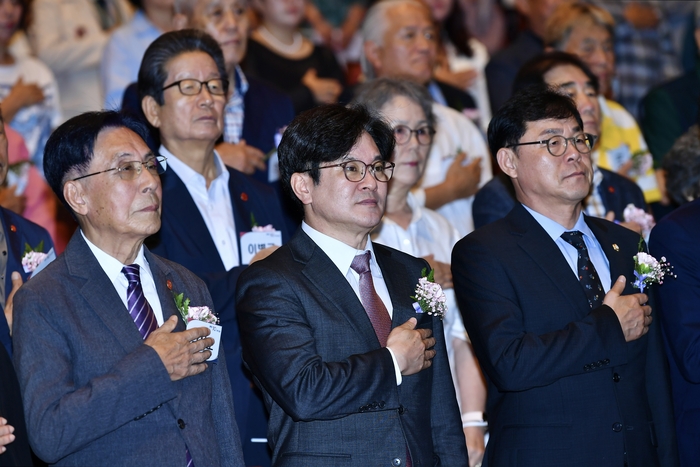 김포시 15일 제80주년 광복절 경축식 개최
