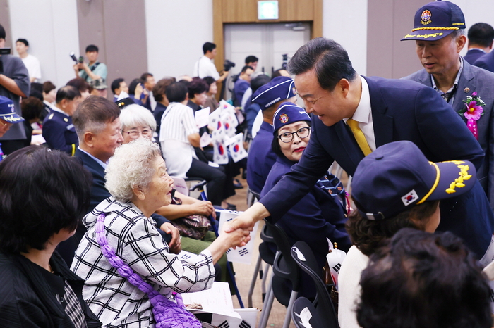 의왕시 15일 제80주년 광복절 경축식 개최