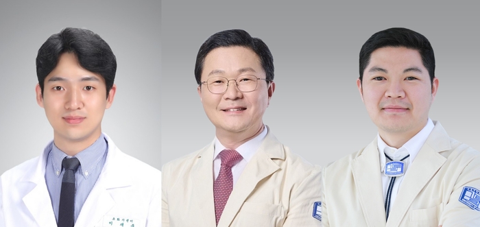 사진 왼쪽부터 이재준·배시현·성필수 교수