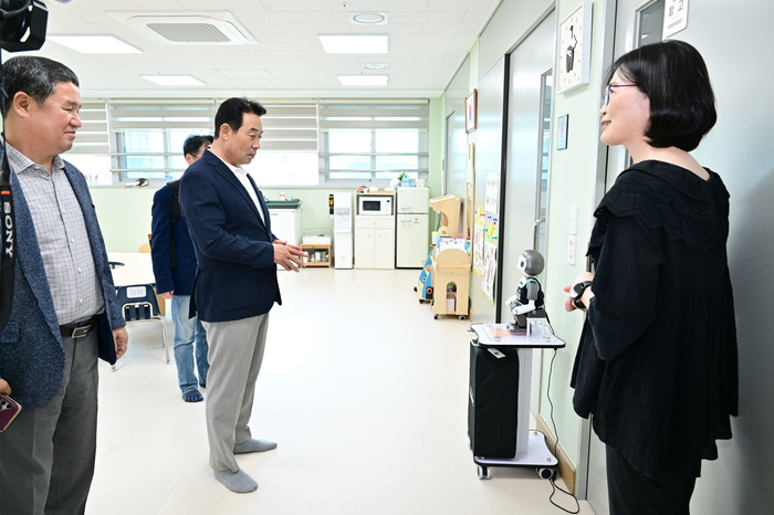 백영현 포천시장 18일 안산원곡초등학교 벤치마킹 실시