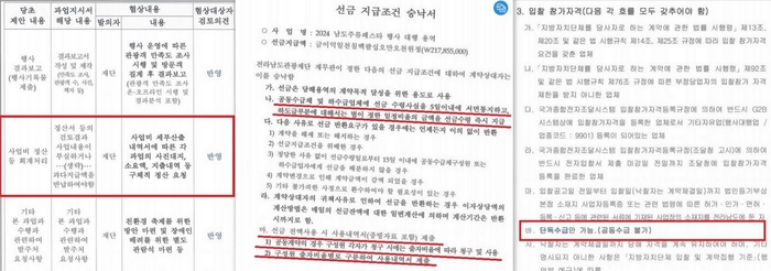 [단독] 전남관광재단, 남도주류페스타 입찰에서 '단독수급' 제한…행사 대행은 '공동수급' 드러나