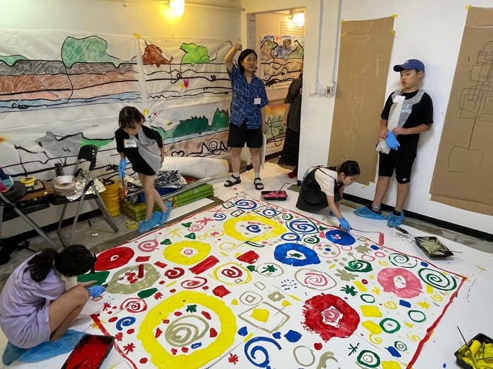 양주시립미술관 '나란히 프로젝트' 공유학교 프로그램 진행 현장