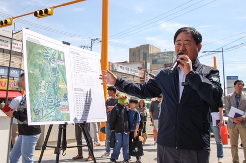 주광덕 남양주시장 제2경춘국도 연결 고속화도로 민간투자사업 설명