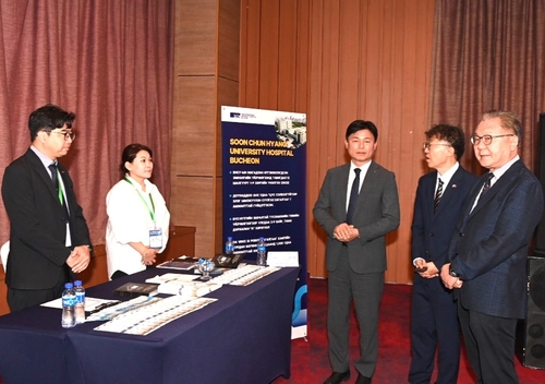 부천시 의료기관 23일 몽골 울란바토르에서 상담 부스 운영