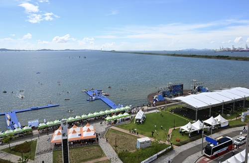 시흥시 '2025년 제17회 전국해양스포츠제전'- 철인3종  카누