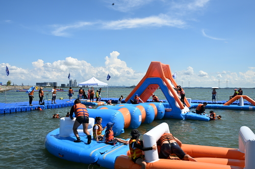 시흥시 '2025년 제17회 전국해양스포츠제전'- 해양어드벤처 참가 시민