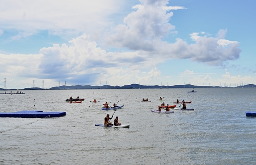 시흥시 '2025년 제17회 전국해양스포츠제전'- 철인3종  카누