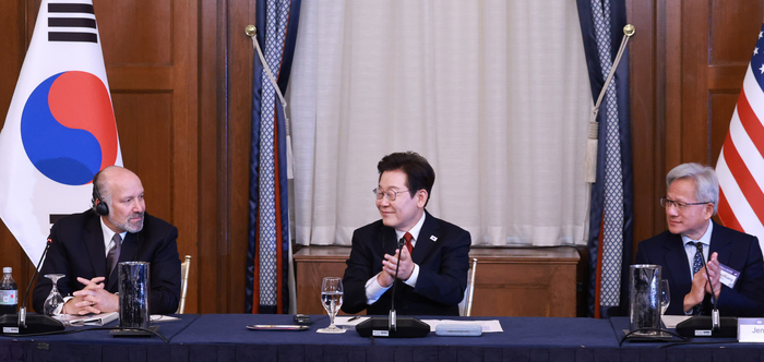 이재명 대통령 한미 비즈니스 라운드 테이블 참석