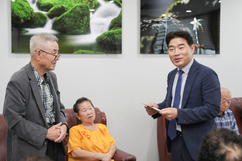 김운남 고양특례시의회 의장 4일 금정굴인권평화재단-금정굴유족회 관계자 차담회 개최