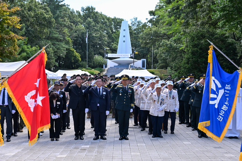 양평군-육군 제55보병사단 3일 6.25전쟁 전사자 합동영결식 거행