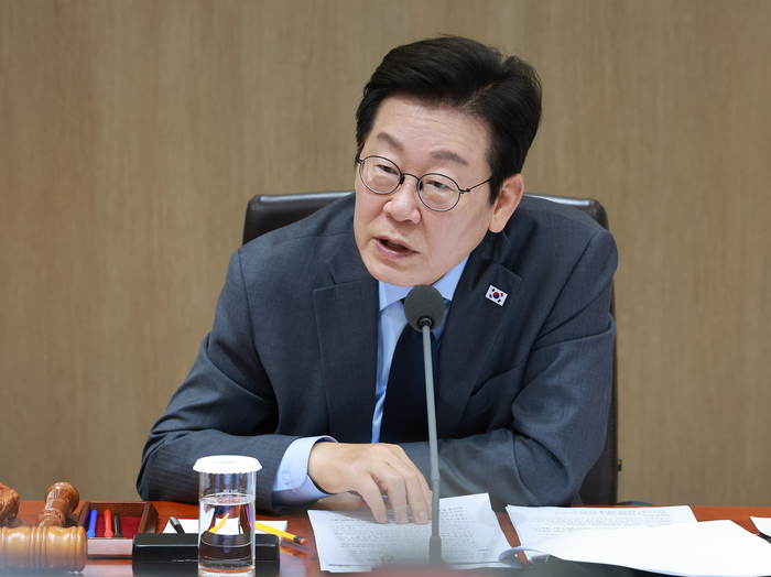 발언하는 이재명 대통령
