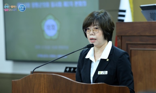 오혜자 양평군의회 의원 제310회 양평군의회 임시회 5분 자유발언