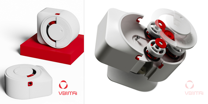 Ventri 외부 이미지(왼쪽)와 Ventri 내부 구조 이미지 (자료=한양대)