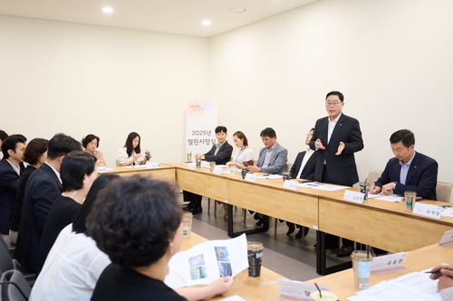 강수현 양주시장 12일 옥정2동 '2025년 열린시장실' 운영