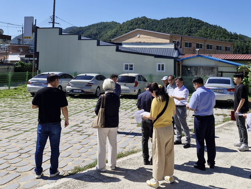 포천시 11일 청렴시민감사관과 함께 쌈지 주차장 관리실태 점검