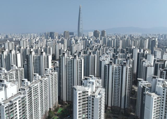 서울 송파구 일대 아파트 단지