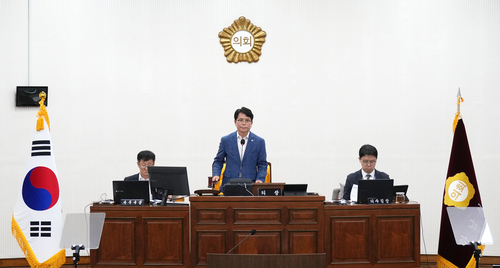 금광연 하남시의회 의장