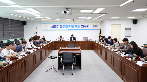 시흥시의회 '시흥기업 맞춤지원 제도 연구회' 19일  5차 연구 활동 간담회 개최