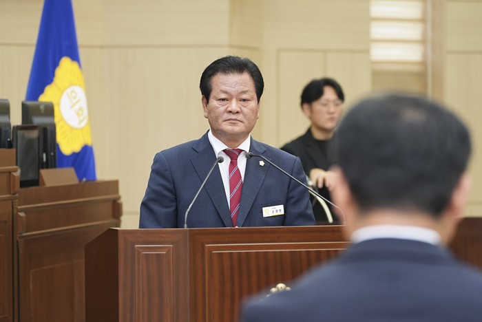 손광영 의원, 낙동강·안동댐 중금속 오염 문제 시정질문