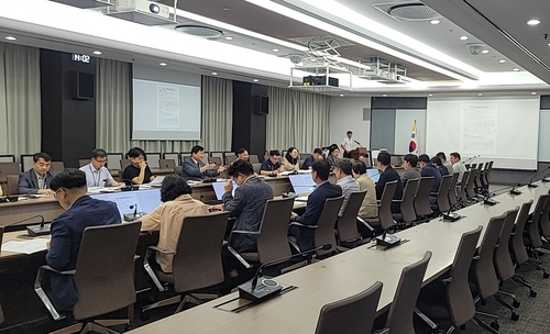시흥시 지방재정 신속집행 점검 회의 현장