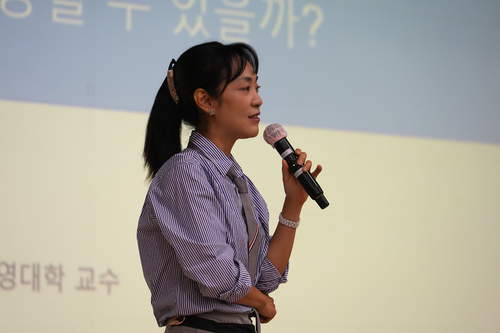 이관옥 싱가포르 국립대 교수 24일 하남시 10월 월례회의에서 특강