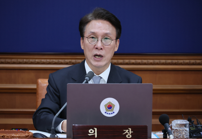 발언하는 김민석 총리