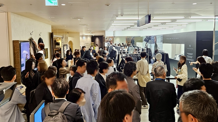 지난달 19일 일본 도쿄 소재 쇼핑몰 파르코 시부야점 4층에서 문을 연 '더현대 글로벌' 정규 리테일숍 내부 전경. 사진=현대백화점그룹