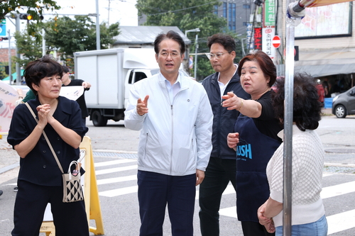이동환 고양특례시장 3일 능곡시장 방문