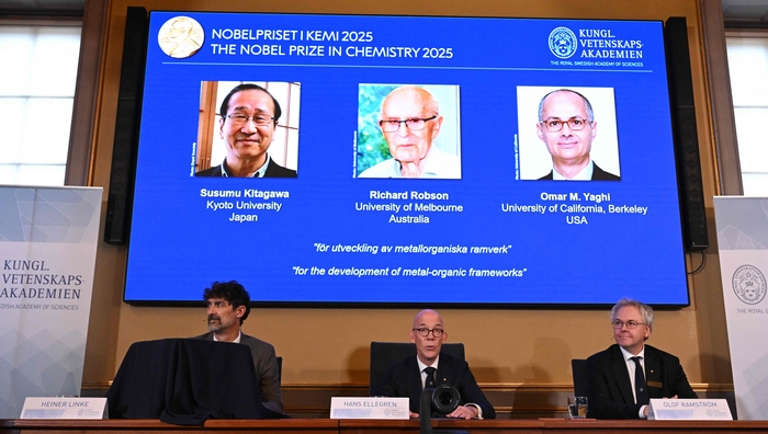 SWEDEN-NOBEL-PRIZE-CHEMISTRY