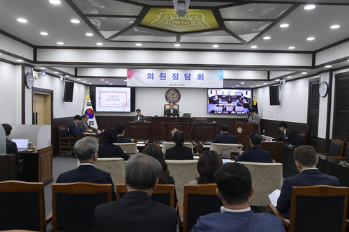 동두천시의회 13일 10월 중 동두천시의회 의원정담회 개최