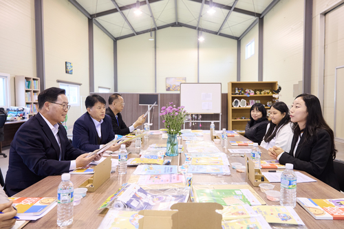 강수현 양주시장 21일 ㈜케이씨원 방문