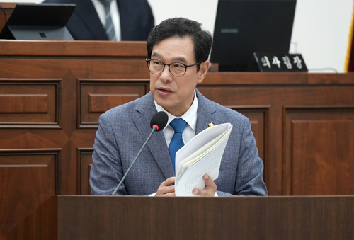 강성삼 하남시의회 의원 제343회 임시회 제2차 본회의에서 시정질문