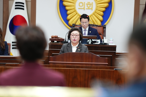 조진숙 포천시의회 의원 제188회 임시회 5분 자유발언